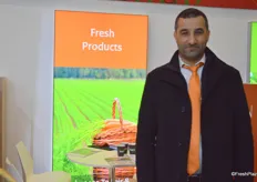 Osman Khodr from Fresh Products a Lebanese carrot grower eland exporter